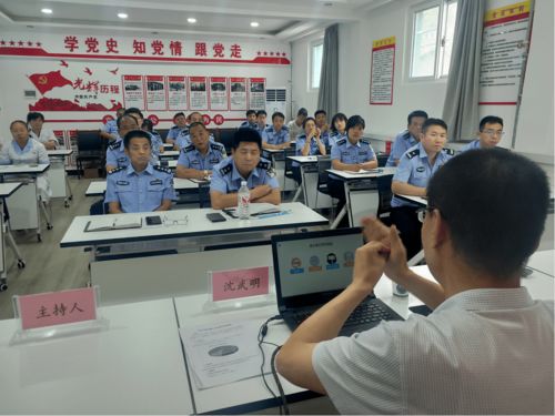 体检科深入民警基层，开展健康知识讲座及咨询活动